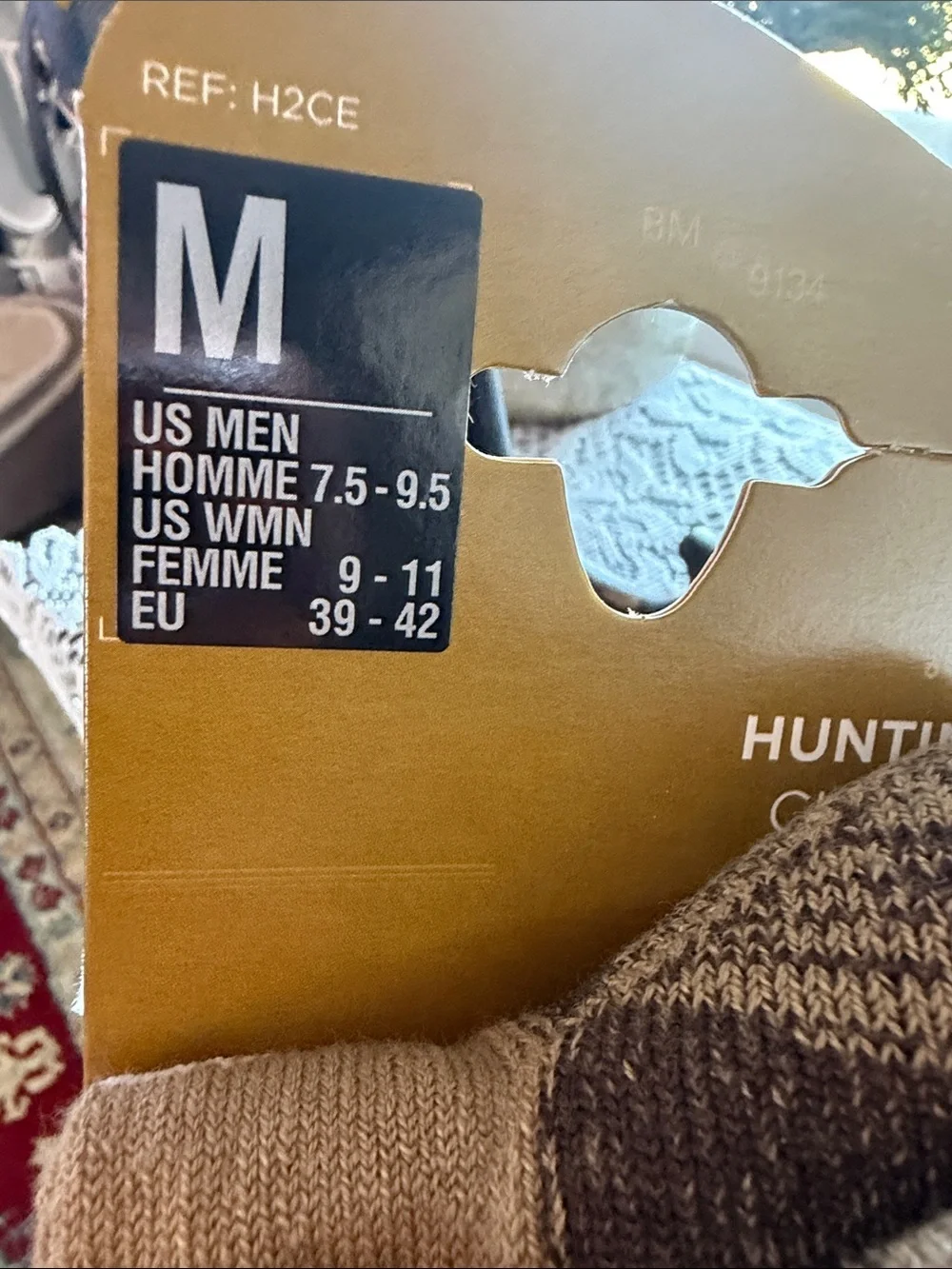 Lorpen Hunting Light Eco Socks - Khaki/Olive, 2-Pack - Unisex